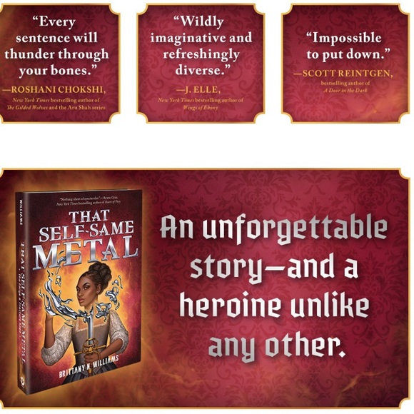 SOLD 💜 That Self-Same Metal by Brittany N. Williams ARC - Picture 5 of 5